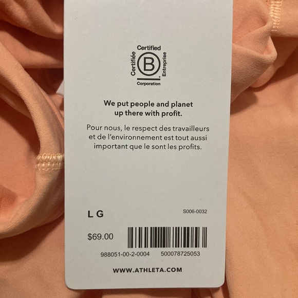 ATHLETA CONSCIOUS CUT OUT CROP D-DD - Picture 4 of 16